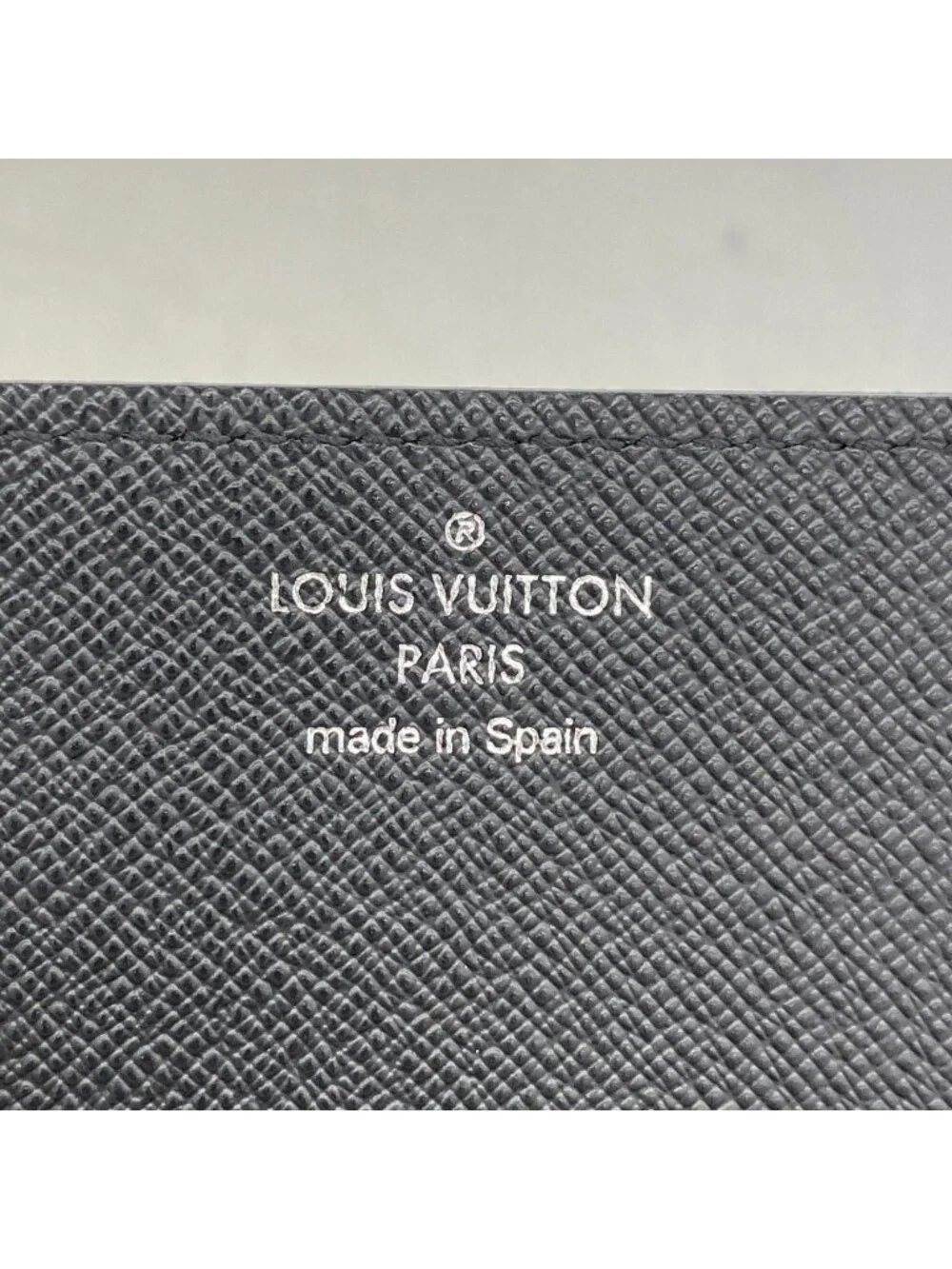 Louis Vuitton Business Card Holder Taiga Envelope Carte de Visite Ardoise